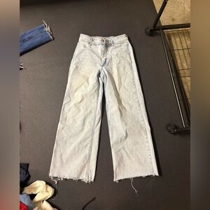 Oat New York Light Wash Denim Boot Cut Jeans